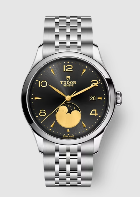 Tudor 1926 Luna Steel Black M91560-0003 Replica Watch